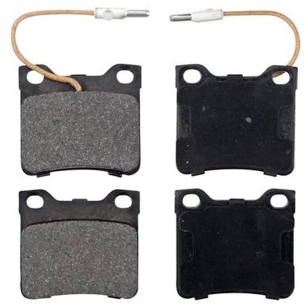 Brake pad set with wear sensor 16 mm A.B.S. for PEUGEOT 406 and others