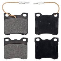 Brake pad set with wear sensor 16 mm A.B.S. for PEUGEOT...