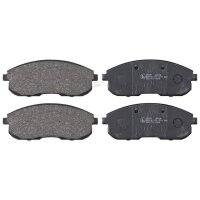 Brake pad set with wear warning 17 mm A.B.S. for NISSAN...