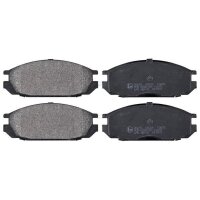 Brake pad set without wear sensor 19 mm A.B.S. for NISSAN...