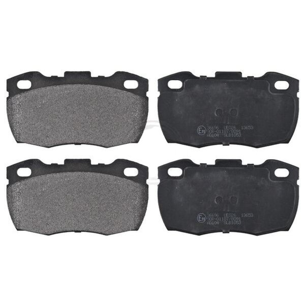 Bremsbelagsatz ohne Verschleißsensor 17 mm A.B.S. für u.a. LAND ROVER DEFENDER