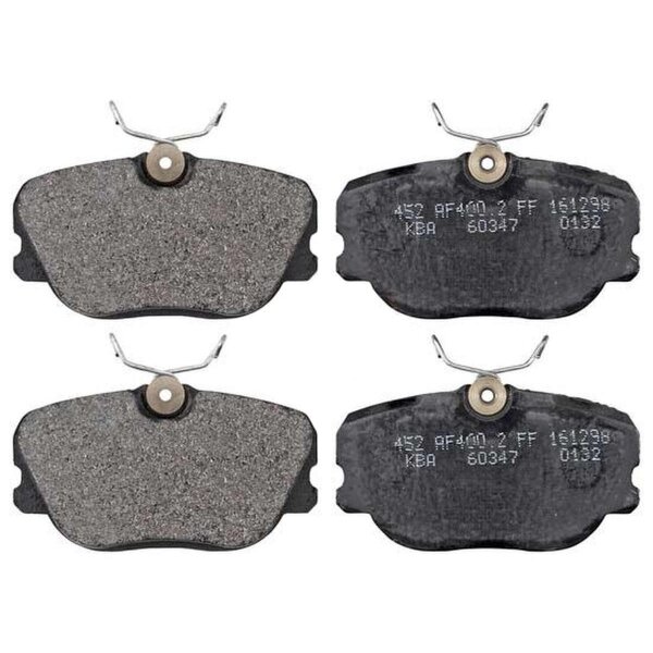 Brake pad set without wear sensor 15.8 mm A.B.S. for e.g. VOLVO 480