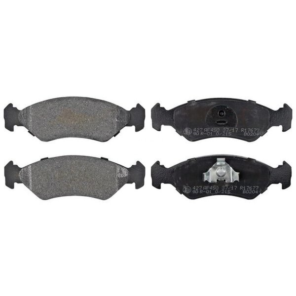 Brake pad set without wear sensor 18.3 mm A.B.S. for FORD FIESTA and others