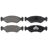 Brake pad set without wear sensor 18.3 mm A.B.S. for FORD...
