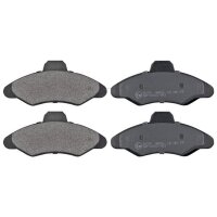Brake pad set without wear sensor 18.6 mm A.B.S. for FORD...