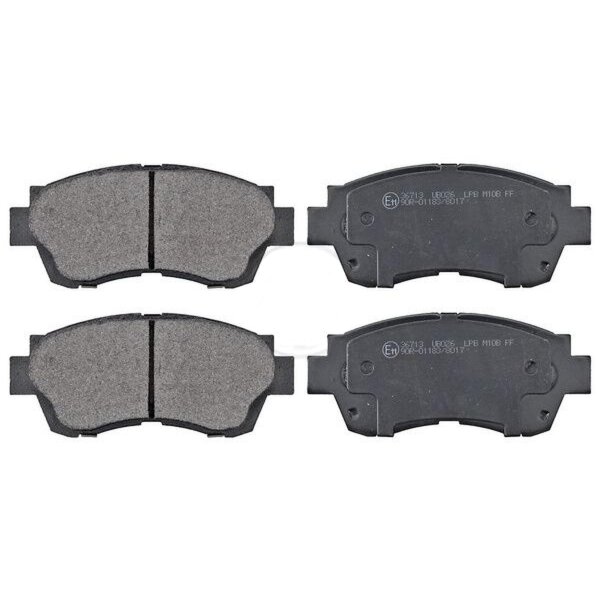 Brake pad set without wear sensor 17 mm A.B.S. for TOYOTA CAMRY and others