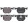 Brake pad set for wear warning indicator 17.3 mm A.B.S. for BMW X3 and others