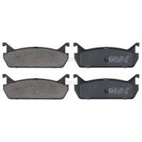 Bremsbelagsatz, Scheibenbremse 13,5 mm AKEBONO A.B.S....