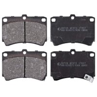 Brake pad set with acoustic wear warning 15 mm A.B.S. for...