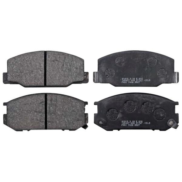 Brake pad set with wear warning 15.6 mm A.B.S. for TOYOTA PREVIA