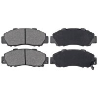 Brake pad set with wear warning 17.3 mm A.B.S. for HONDA...