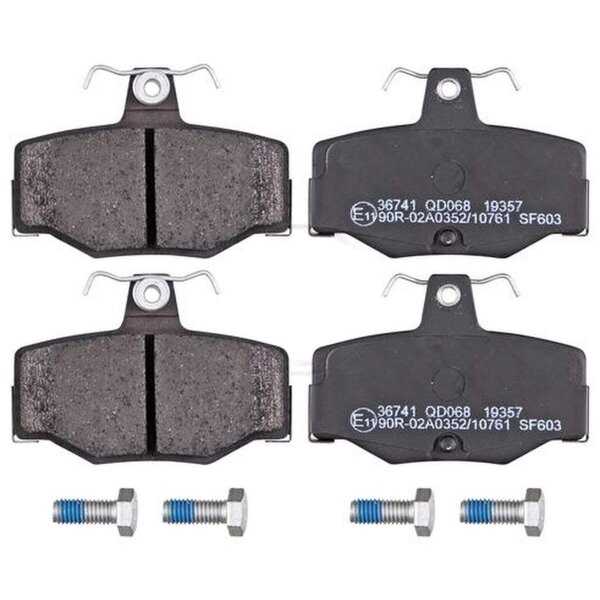 Bremsbelagsatz Scheibenbremse hinten A.B.S. für NISSAN ALMERA II Hatchback