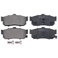Brake pad set with wear warning 16.4 mm A.B.S. for NISSAN...