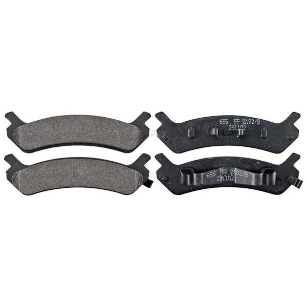 Brake pad set with wear warning 14.5 mm A.B.S. for HYUNDAI SONATA and others