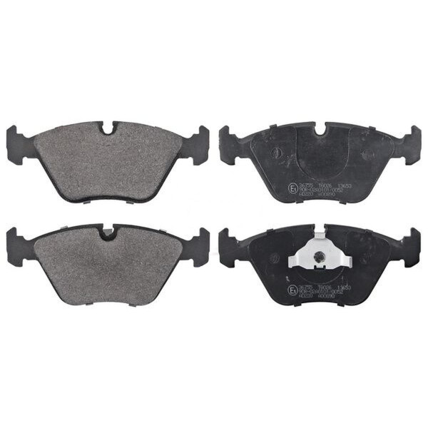 Brake pad set for wear warning indicator 17.5 mm A.B.S. for JAGUAR XJ and others