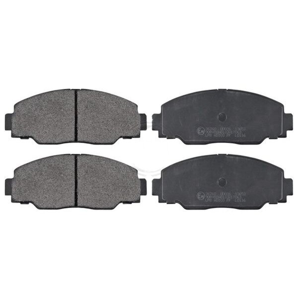 Brake pad set without integrated wear sensor 15.5 mm A.B.S. for TOYOTA