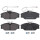 Bremsbelagsatz mit Verschleißsensor 18,5 mm A.B.S. für u.a. RENAULT LAGUNA