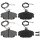 Bremsbelagsatz mit Verschleißsensor 18 mm A.B.S. für u.a. CITROËN ZX