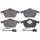Brake pad set with integrated wear sensor 19.5 mm A.B.S. for AUDI A6 and others