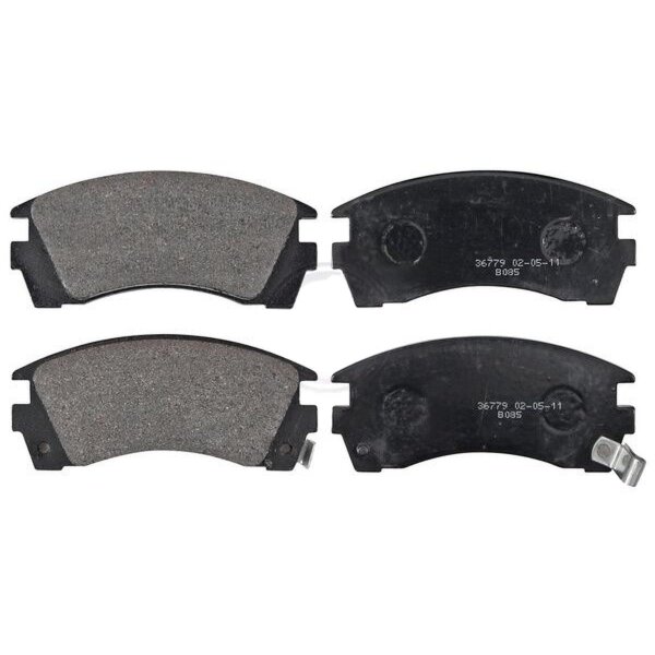 Brake pad set with wear warning 15.9 mm A.B.S. for NISSAN SUNNY and others
