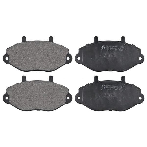 Brake pad set without wear sensor 18.7 mm A.B.S. for FORD TRANSIT and others