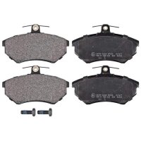 Brake pad set without wear sensor 19.6 mm A.B.S. for e.g....