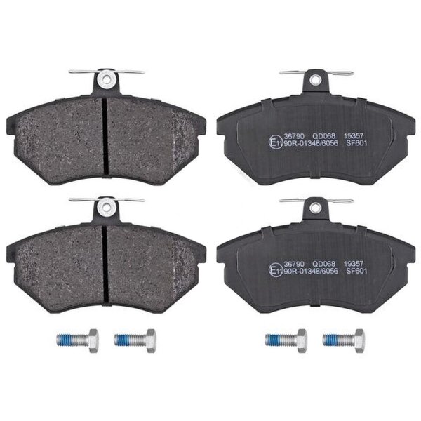 Bremsbelagsatz ohne Verschleißsensor 16,3 mm A.B.S. für u.a. VW PASSAT