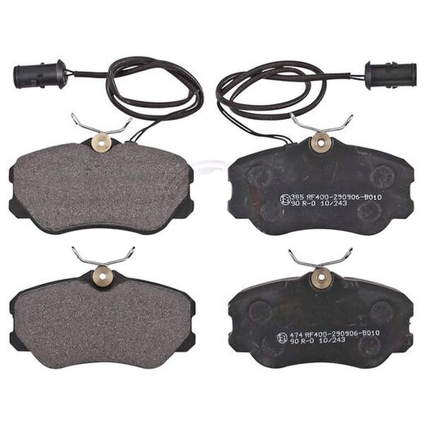 Brake pad set with wear sensor 18.5 mm A.B.S. for e.g. ALFA ROMEO