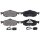Brake pad set with wear sensor 18.5 mm A.B.S. for FORD MONDEO and others