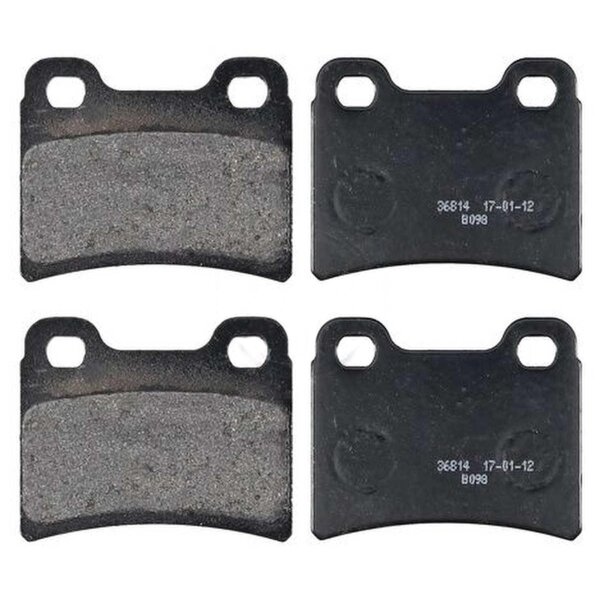 Brake pad set without wear sensor 14.5 mm A.B.S. for FORD ESCORT and others