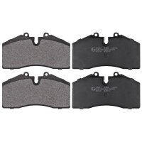 Brake pad set for wear warning indicator prepared 17.3 mm...