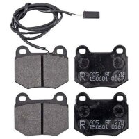 Brake pad set with integrated wear sensor 15 mm A.B.S....