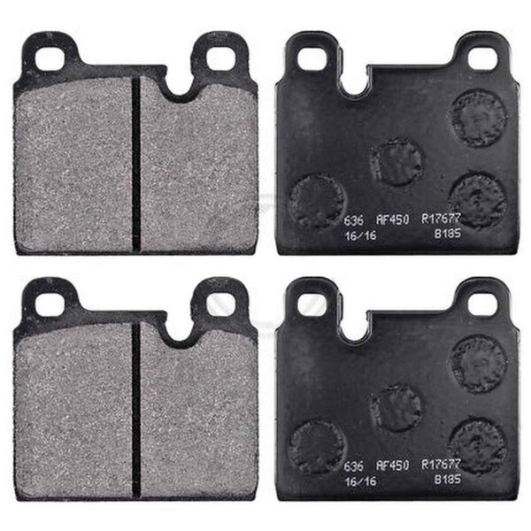Brake pad set for wear warning indicator 15 mm A.B.S. for PORSCHE 911 and others
