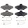 Brake pad set wear warning contact 16.8 mm A.B.S. for CITROËN XANTIA and others