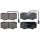Brake pad set with wear sensor 18 mm A.B.S. for IVECO DAILY and others