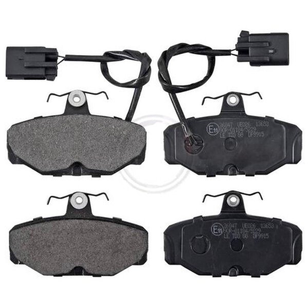 Brake pad set with wear sensor 13.7 mm A.B.S. for FORD SCORPIO and others