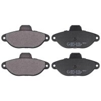 Bremsbelagsatz für Verschleißwarnanzeige 17 mm...