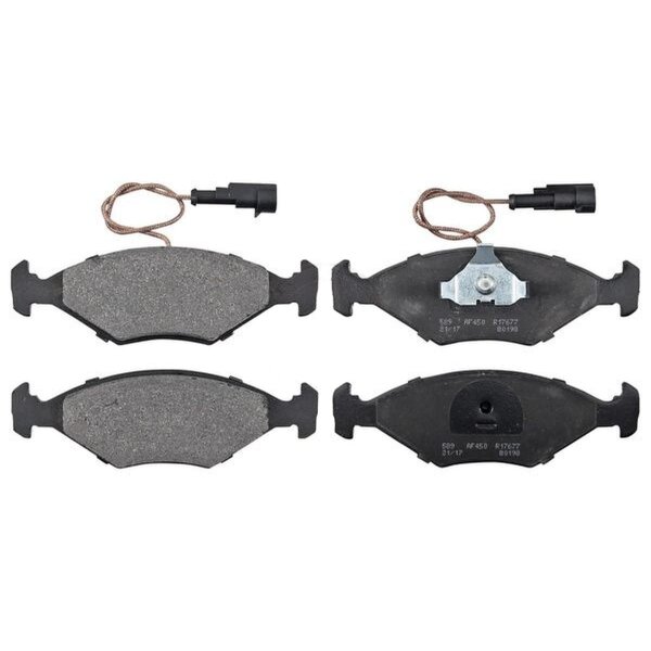 Bremsbelagsatz mit Verschleißsensor 18 mm A.B.S. für u.a. FIAT FIORINO