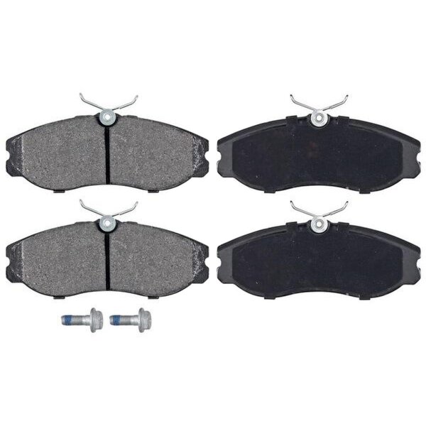 Brake pad set without wear sensor 15.5 mm A.B.S. for NISSAN TERRANO and others