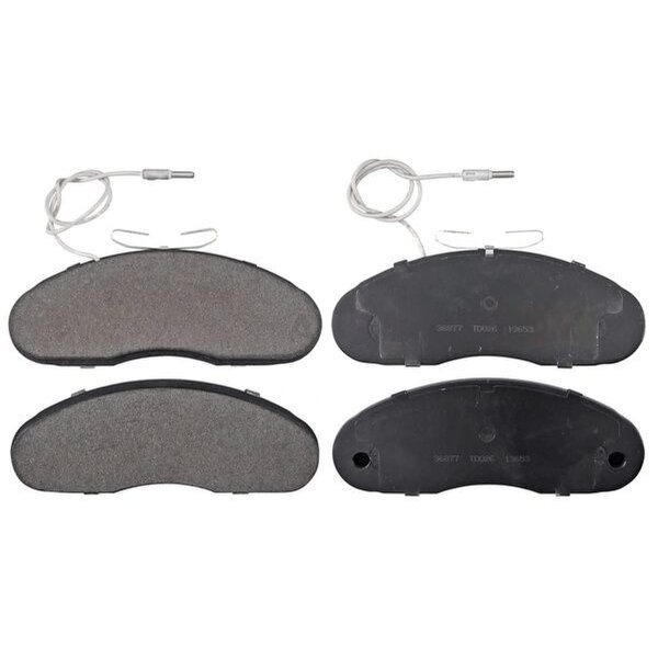 Brake pad set with wear sensor 17 mm A.B.S. for RENAULT TRUCKS and others