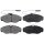 Brake pad set with wear sensor 19.5 mm A.B.S. for FIAT DUCATO and others