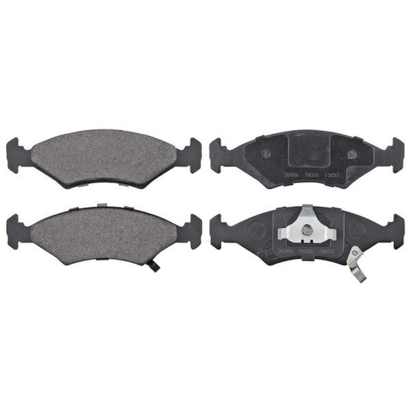 Brake pad set with wear warning 18 mm A.B.S. for KIA SEPHIA and others