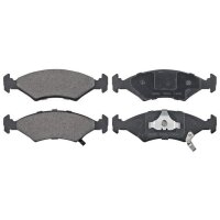 Brake pad set with wear warning 18 mm A.B.S. for KIA...