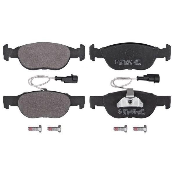 Brake pad set with wear sensor 17.5 mm A.B.S. for FIAT BRAVA and others