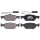 Brake pad set with wear sensor 17.5 mm A.B.S. for FIAT BRAVO and others
