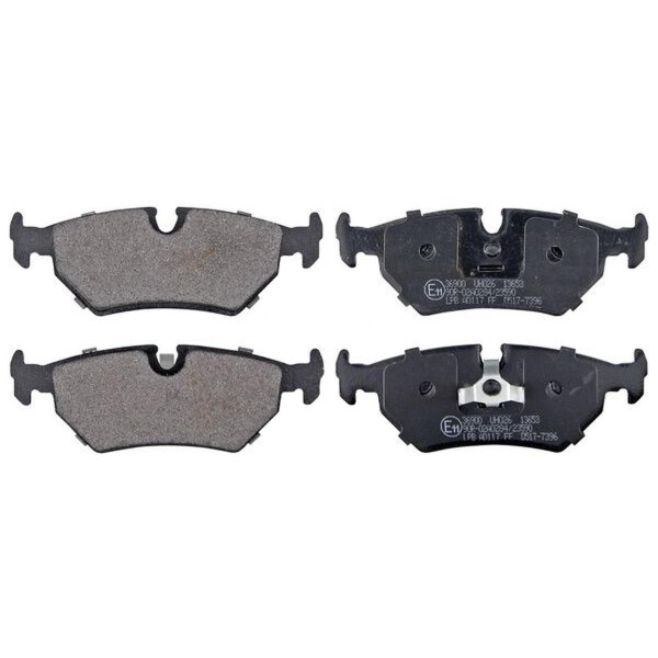 Brake pad set for wear warning indicator 17 mm A.B.S. for JAGUAR XJ and others