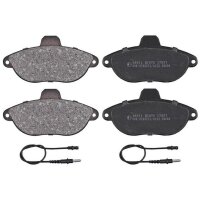 Brake pad set incl. wear warning contact 18.5 mm A.B.S....