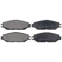 Brake pad set for wear warning indicator prepared 15.5 mm...