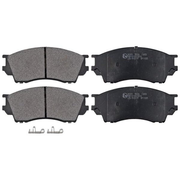Bremsbelagsatz, Scheibenbremse 16,8 mm AKEBONO A.B.S. für u.a. MAZDA Xedos 9