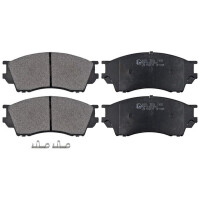 Brake pad set with wear warning 16.8 mm A.B.S. for e.g....